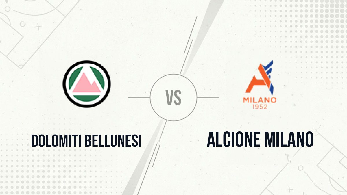 Pronostic Dolomiti Bellunesi Alcione Milano