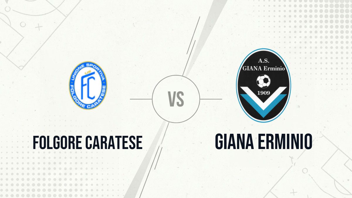 Pronostic Folgore Caratese Giana Erminio