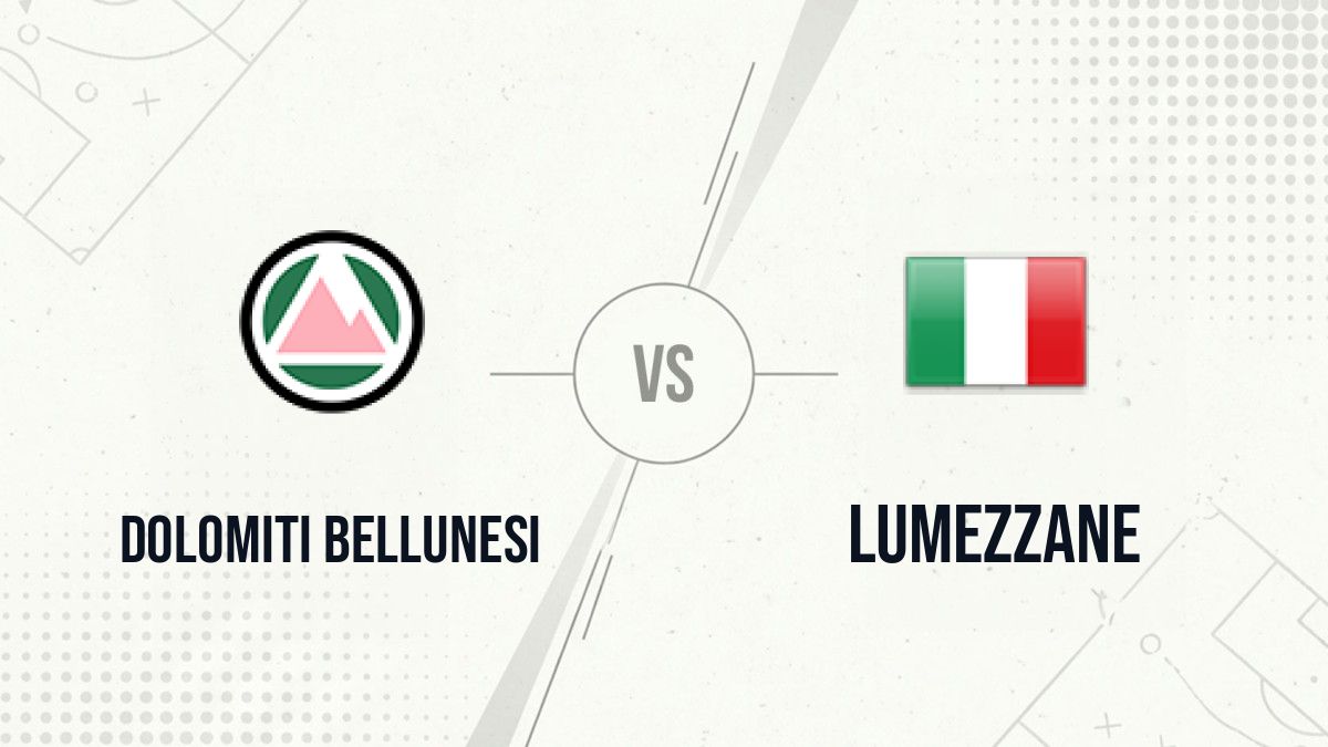 Pronostic Dolomiti Bellunesi Lumezzane