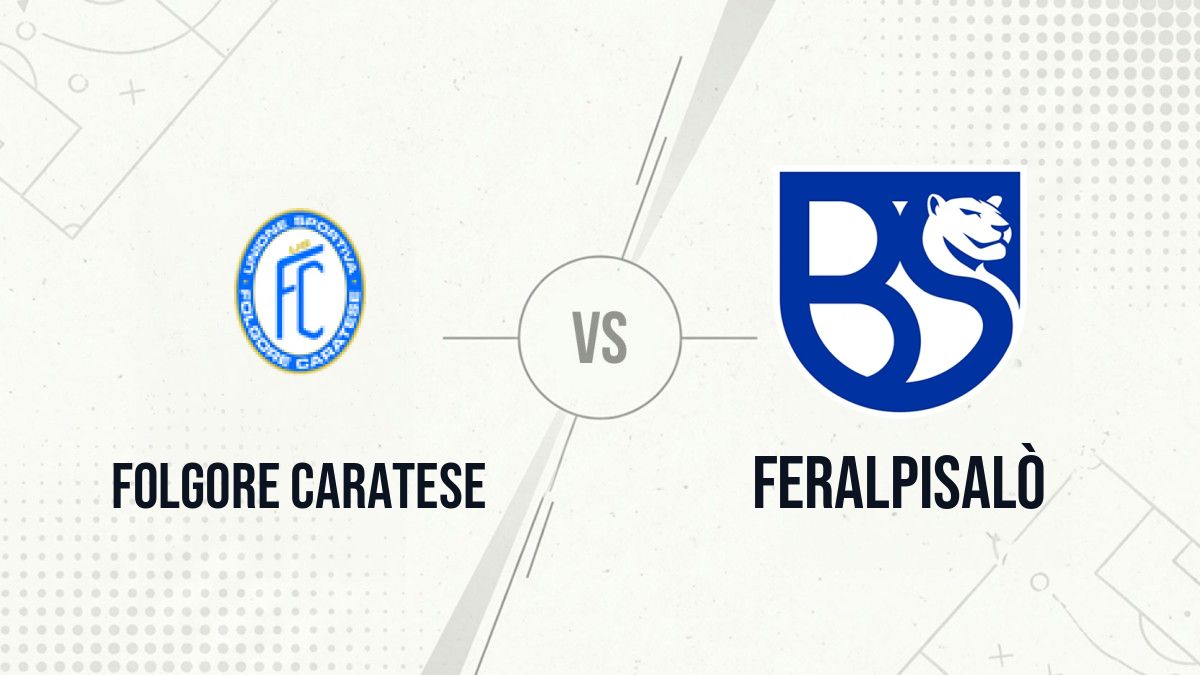 Pronostic Folgore Caratese Feralpisalò