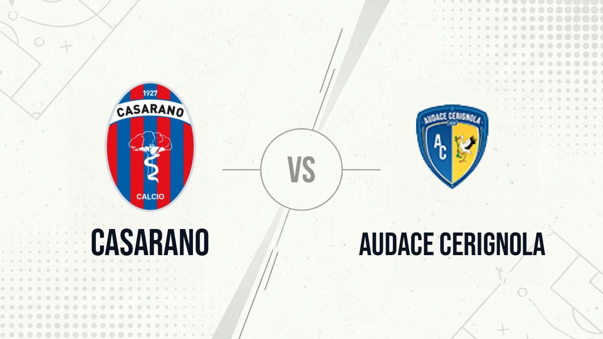 Pronostic Casarano Audace Cerignola
