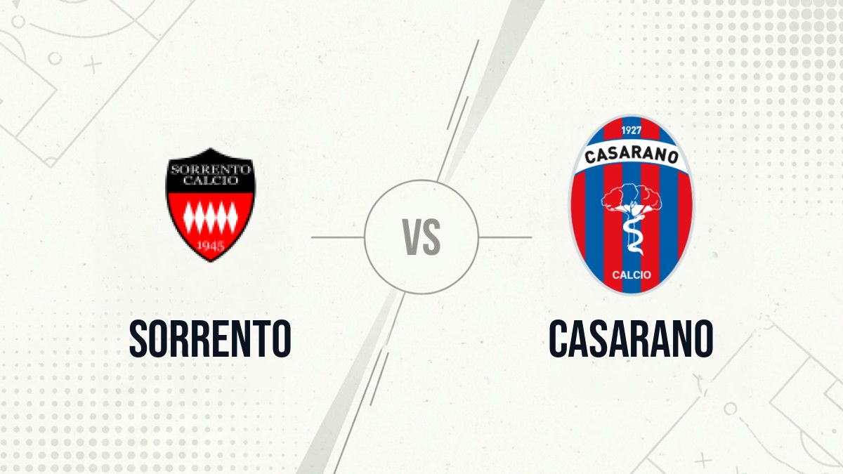 Pronostic Sorrento Casarano