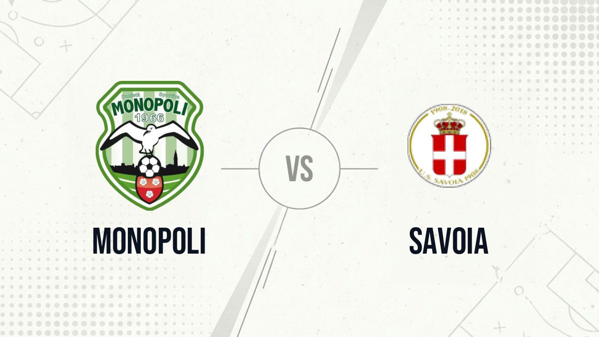 Pronostic Monopoli Savoia