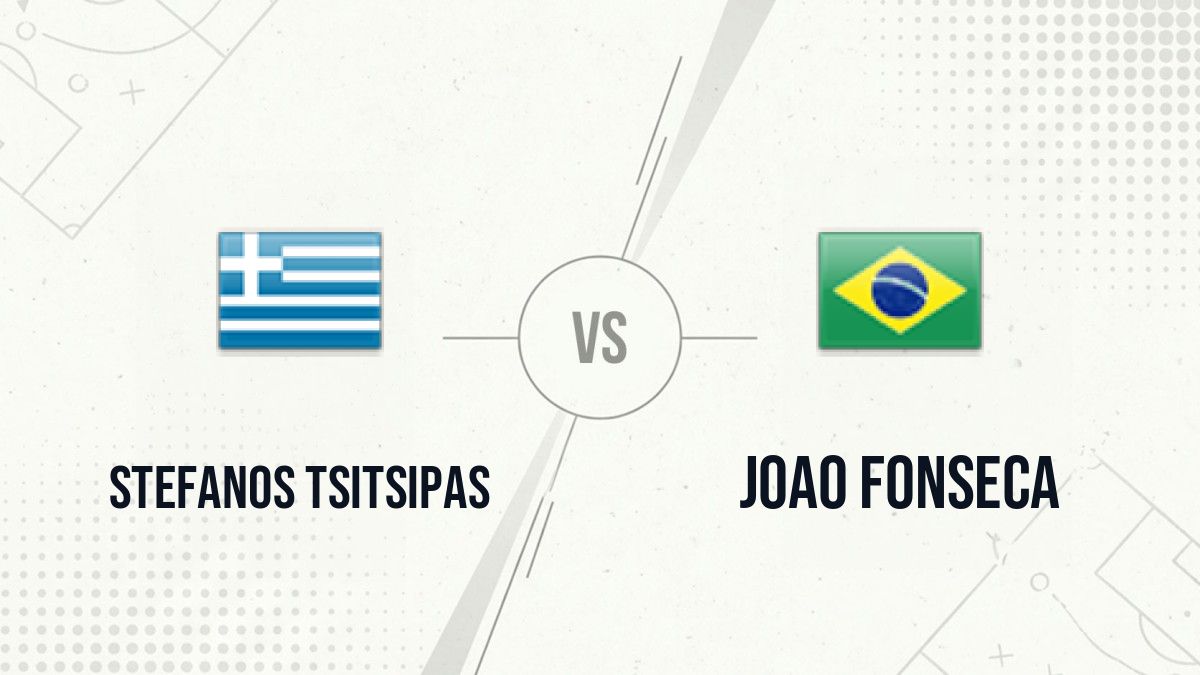 Pronostic Stefanos Tsitsipas Joao Fonseca