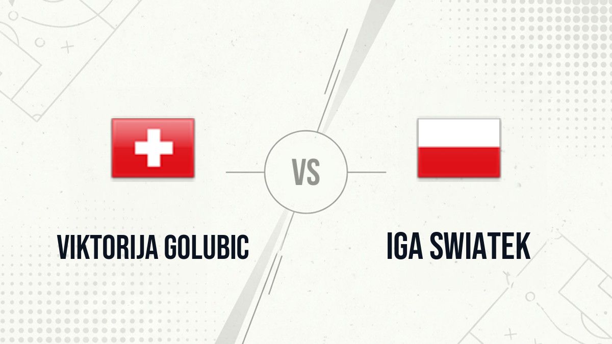 Pronostic Viktorija Golubic Iga Swiatek