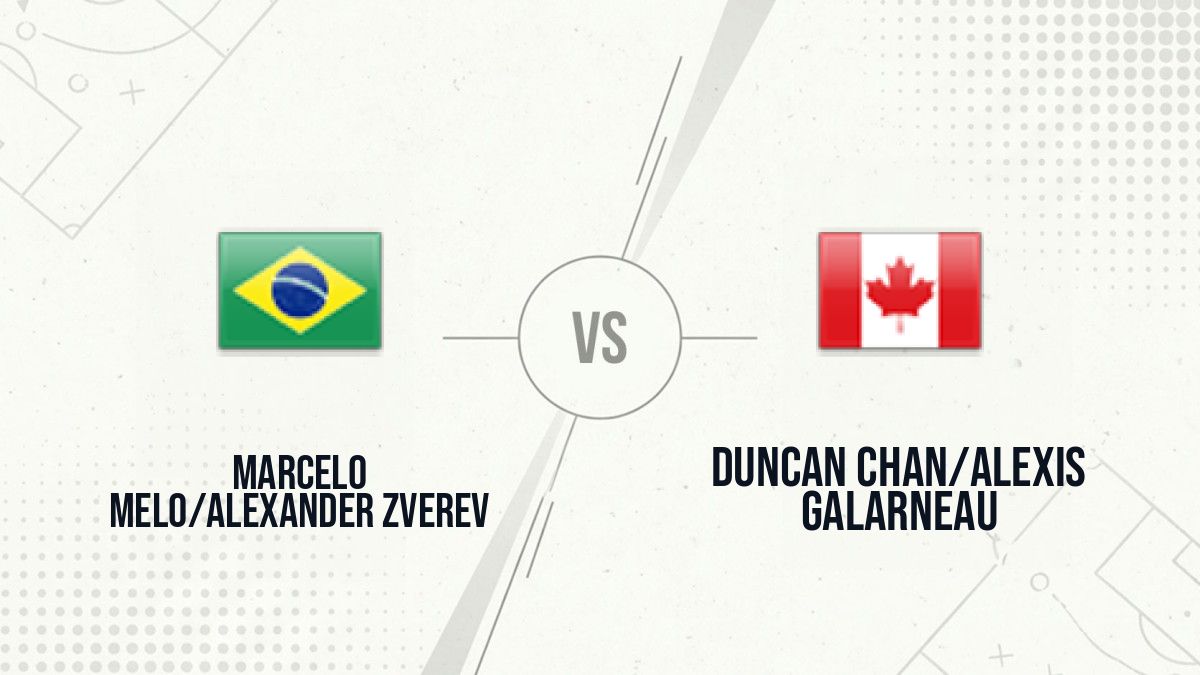 Pronostic Marcelo Melo/Alexander Zverev Duncan Chan/Alexis Galarneau