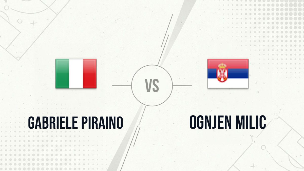 Pronostic Gabriele Piraino Ognjen Milic