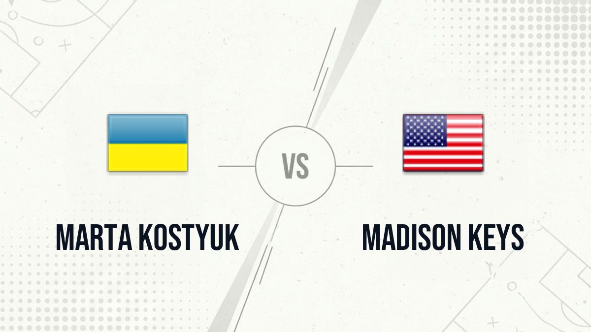 Pronostic Marta Kostyuk Madison Keys