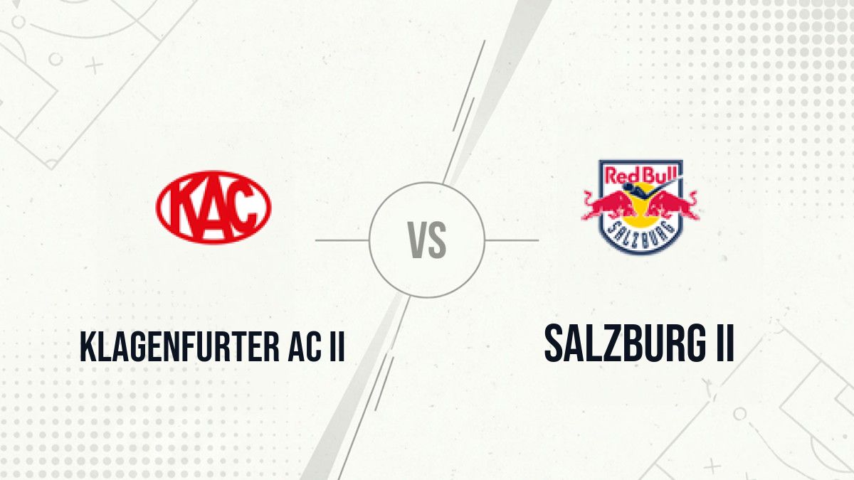 Pronostic Klagenfurter AC II Salzburg II