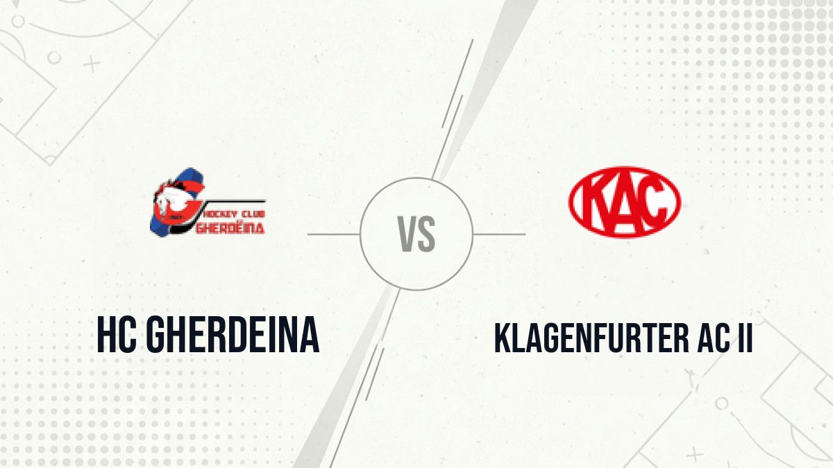 Pronostic HC Gherdeina Klagenfurter AC II