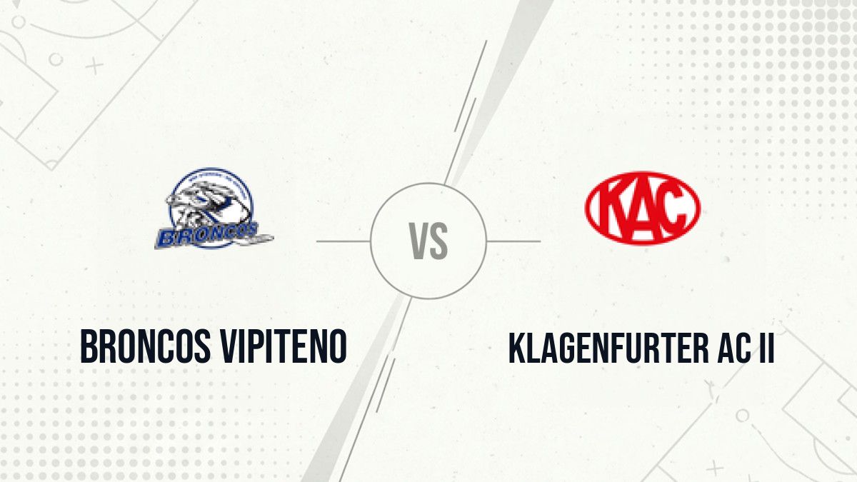 Pronostic Broncos Vipiteno Klagenfurter AC II