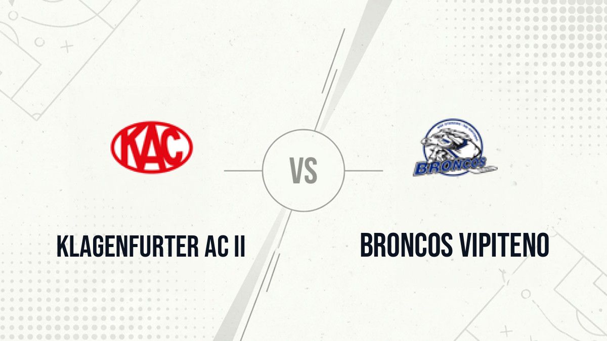 Pronostic Klagenfurter AC II Broncos Vipiteno