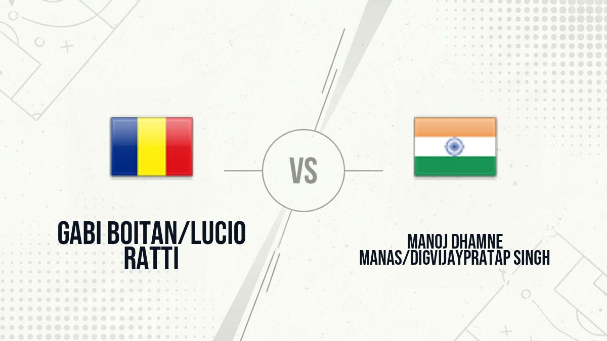 Pronostic Gabi Boitan/Lucio Ratti Manoj Dhamne Manas/Digvijaypratap Singh