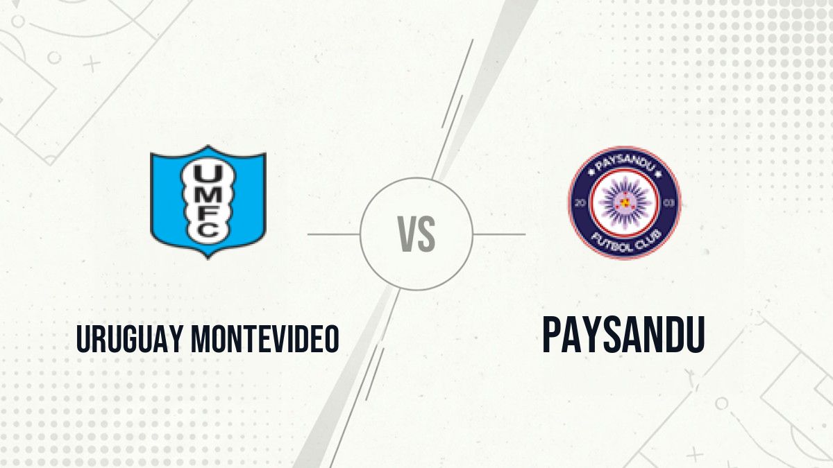Pronostic Uruguay Montevideo Paysandu