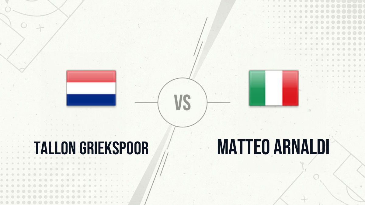 Pronostic Tallon Griekspoor Matteo Arnaldi