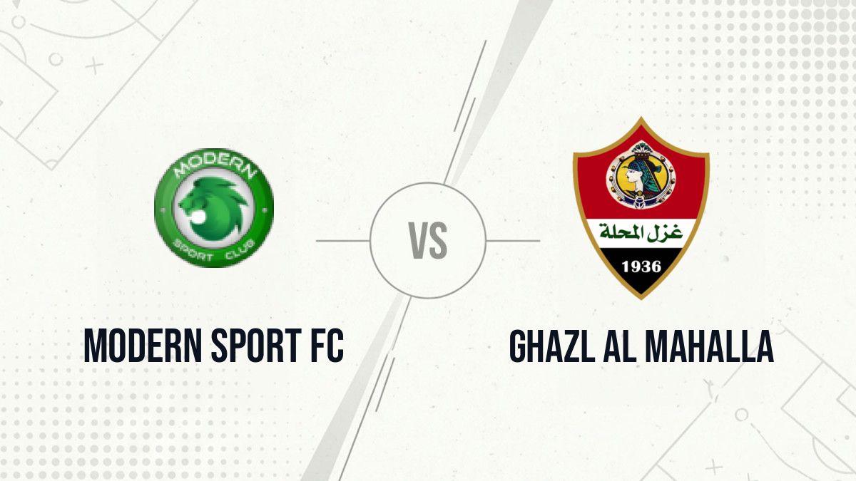 Pronostic Modern Sport FC Ghazl Al Mahalla