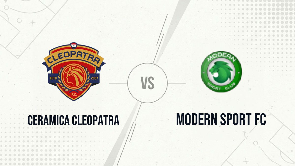Pronostic Ceramica Cleopatra Modern Sport FC