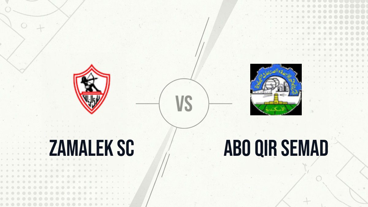Pronostic Zamalek SC Abo Qir Semad