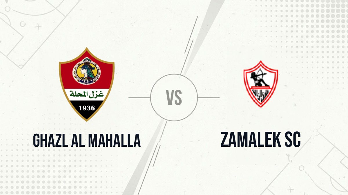 Pronostic Ghazl Al Mahalla Zamalek SC