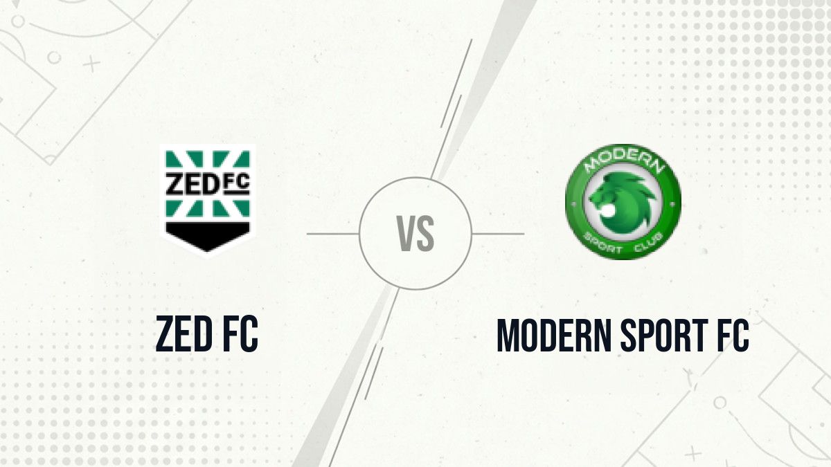 Pronostic ZED FC Modern Sport FC