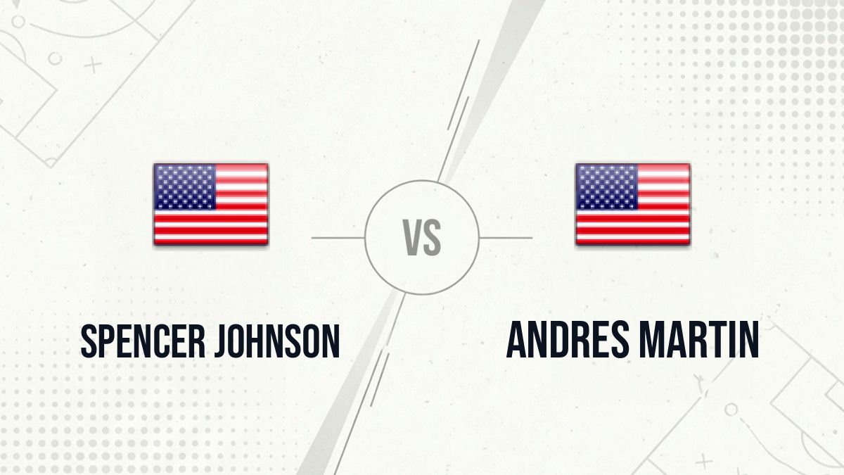 Pronostic Spencer Johnson Andres Martin