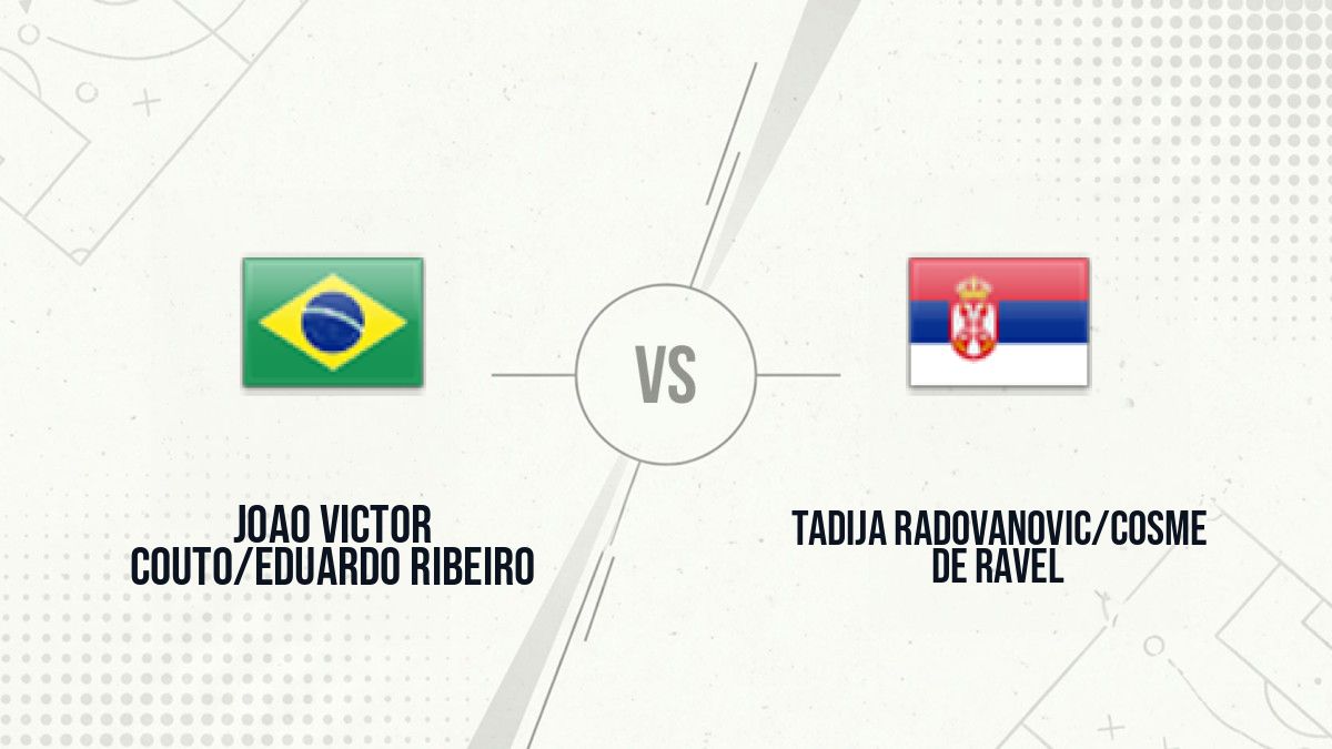 Pronostic Joao Victor Couto/Eduardo Ribeiro Tadija Radovanovic/Cosme de Ravel