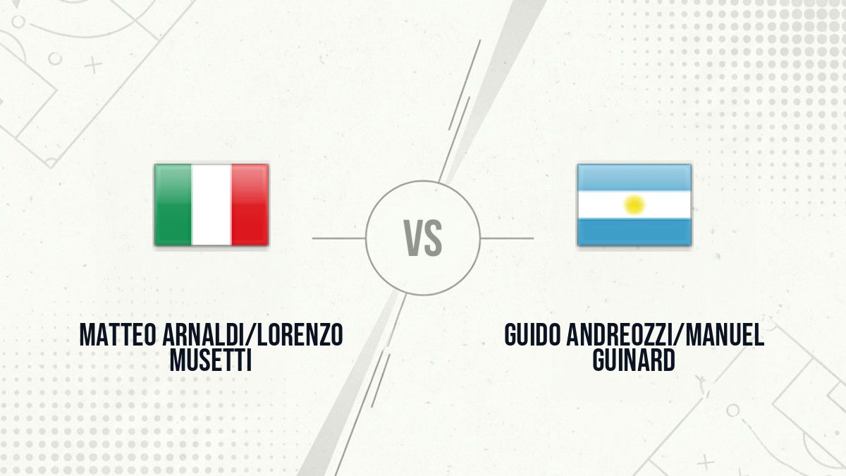 Pronostic Matteo Arnaldi/Lorenzo Musetti Guido Andreozzi/Manuel Guinard