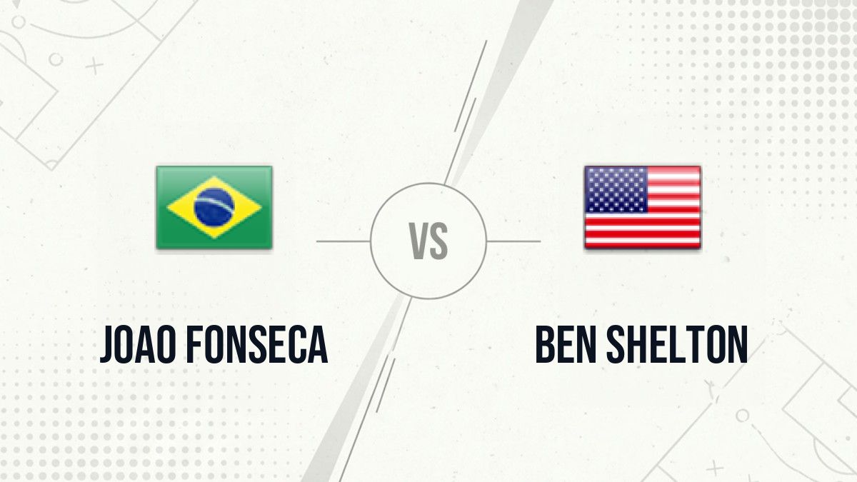 Pronostic Joao Fonseca Ben Shelton