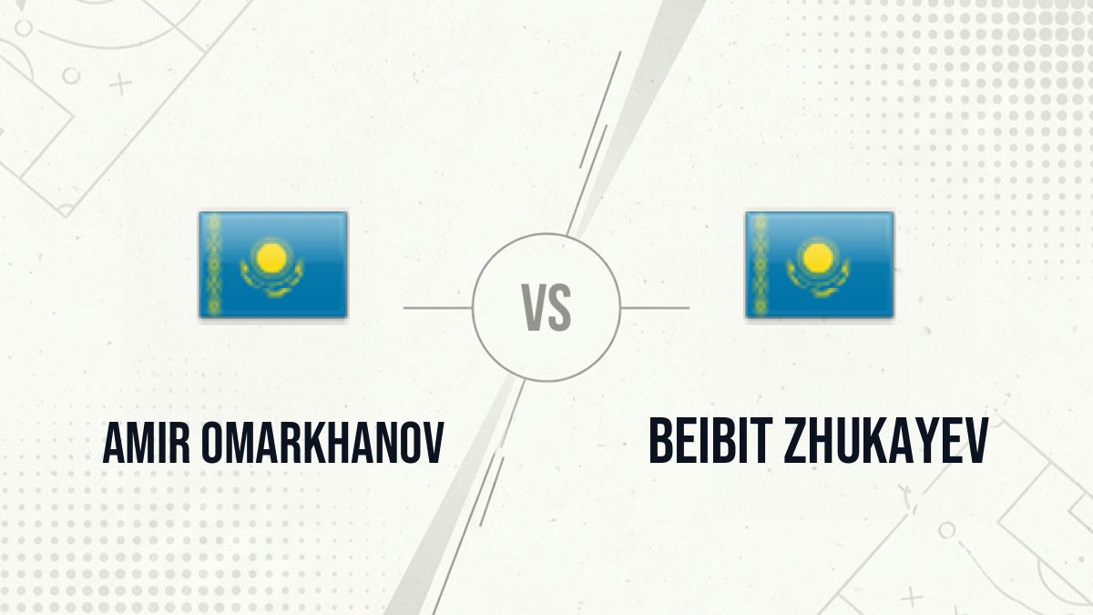 Pronostic Amir Omarkhanov Beibit Zhukayev
