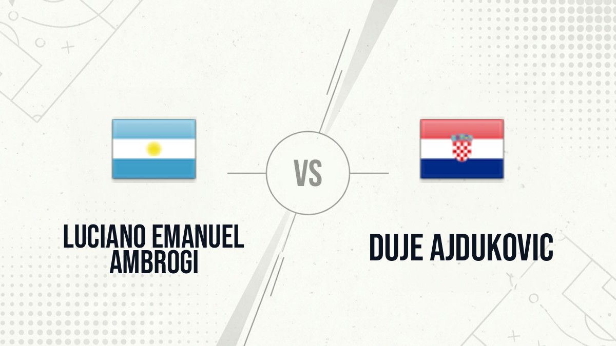 Pronostic Luciano Emanuel Ambrogi Duje Ajdukovic