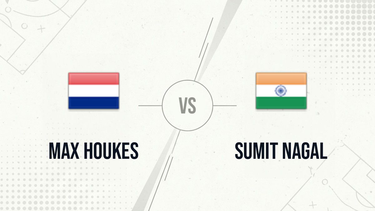 Pronostic Max Houkes Sumit Nagal