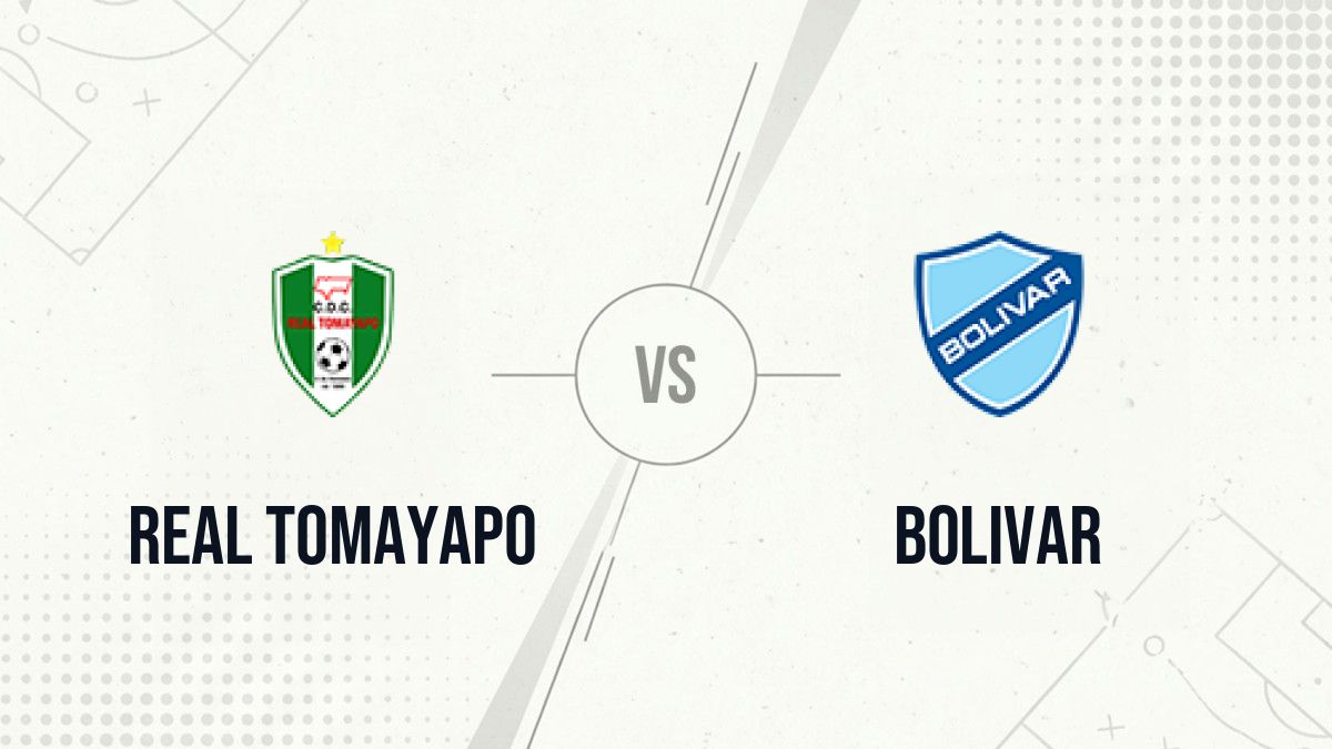 Pronostic Real Tomayapo Bolivar