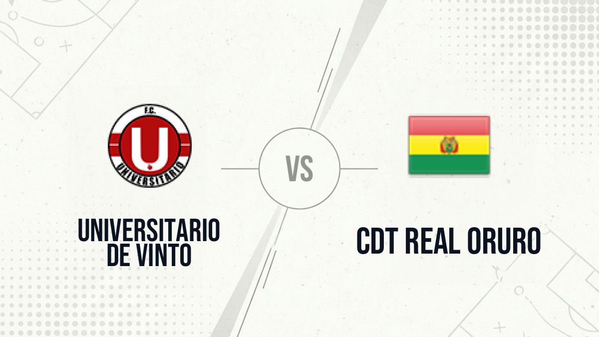 Pronostic Universitario de Vinto CDT Real Oruro