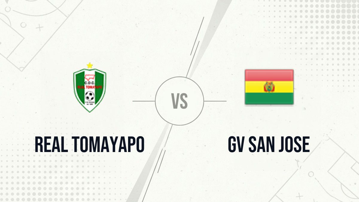 Pronostic Real Tomayapo GV San Jose