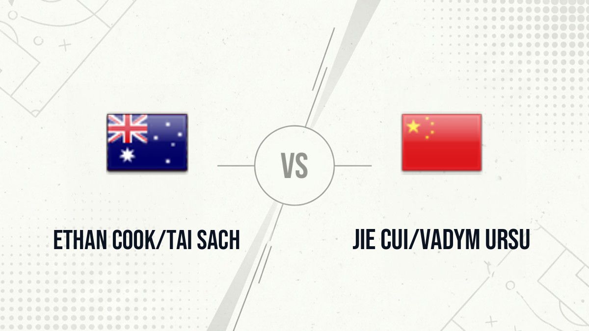 Pronostic Ethan Cook/Tai Sach Jie Cui/Vadym Ursu