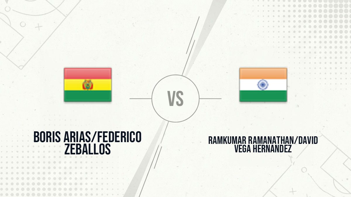 Pronostic Boris Arias/Federico Zeballos Ramkumar Ramanathan/David Vega Hernandez