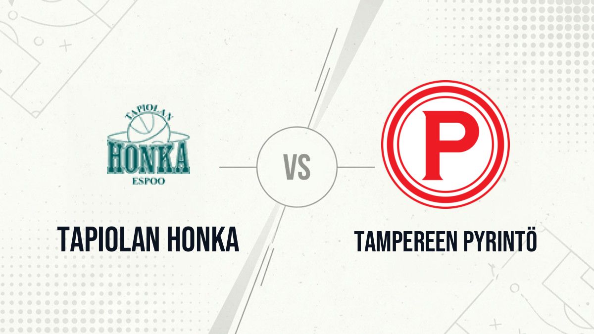 Pronostic Tapiolan Honka Tampereen Pyrintö