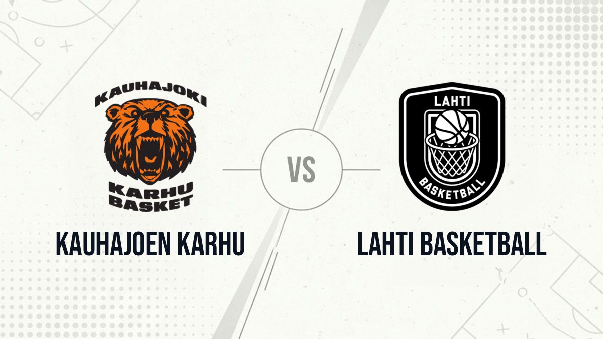 Pronostic Kauhajoen Karhu Lahti Basketball