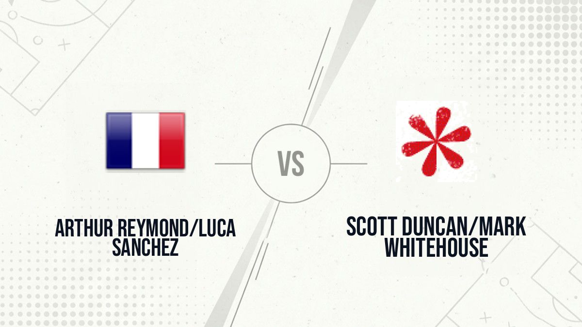 Pronostic Arthur Reymond/Luca Sanchez Scott Duncan/Mark Whitehouse