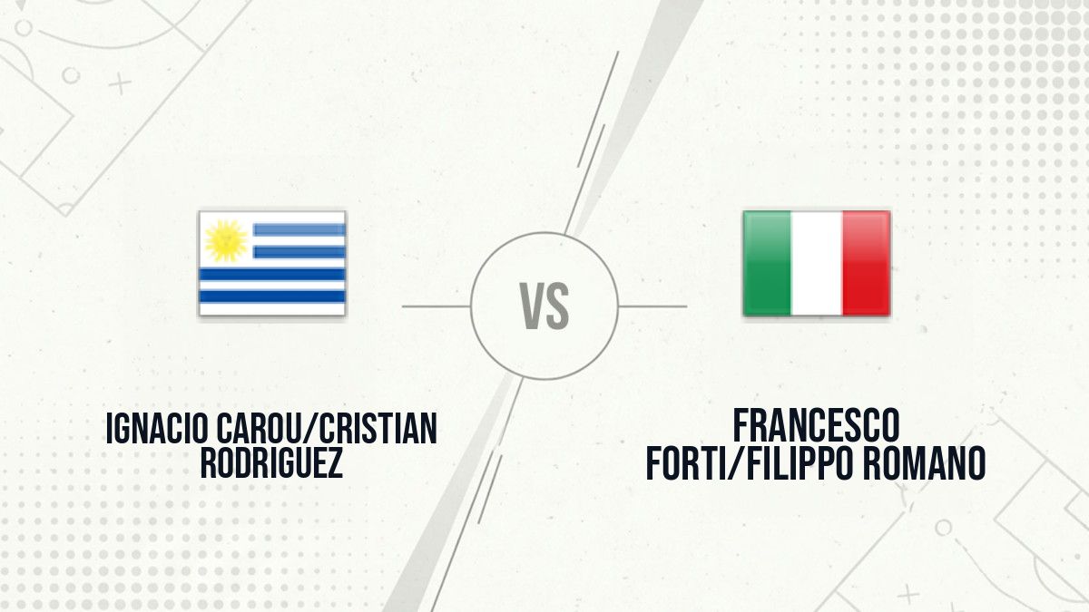 Pronostic Ignacio Carou/Cristian Rodriguez Francesco Forti/Filippo Romano