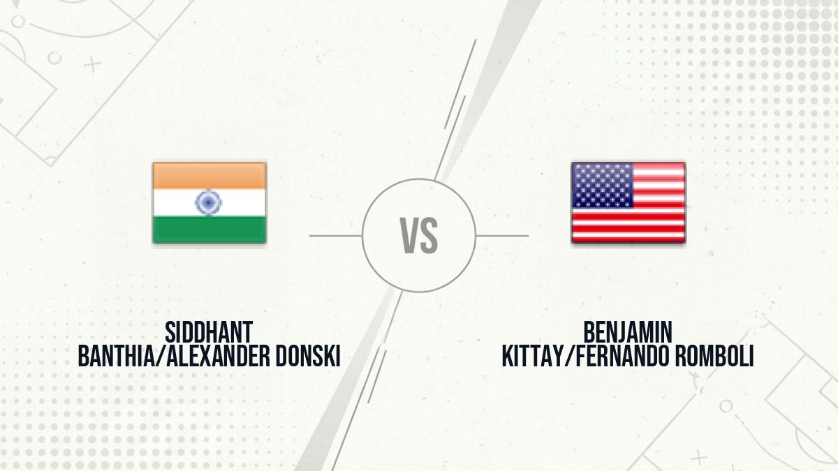 Pronostic Siddhant Banthia/Alexander Donski Benjamin Kittay/Fernando Romboli