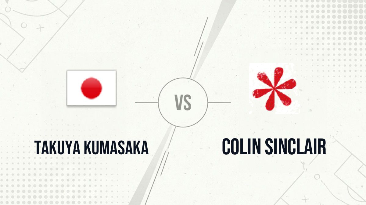Pronostic Takuya Kumasaka Colin Sinclair