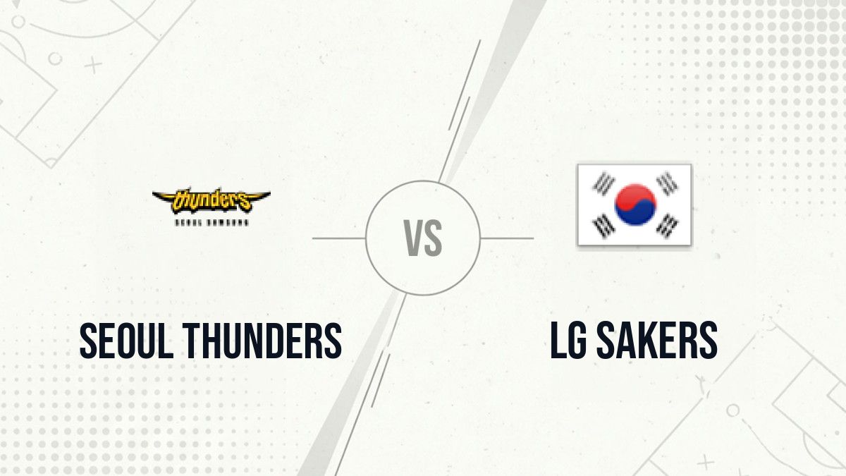 Pronostic Seoul Thunders LG Sakers