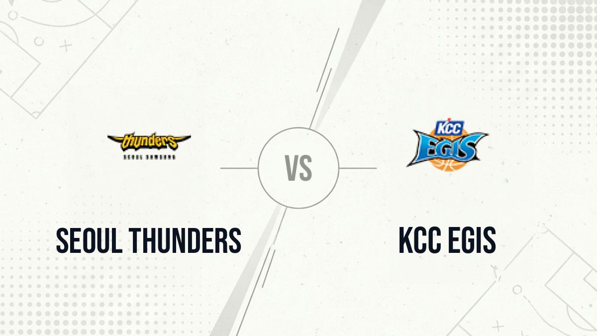 Pronostic Seoul Thunders KCC Egis