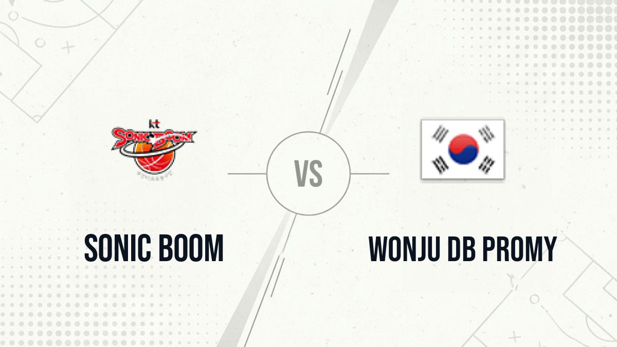 Pronostic Sonic Boom Wonju DB Promy