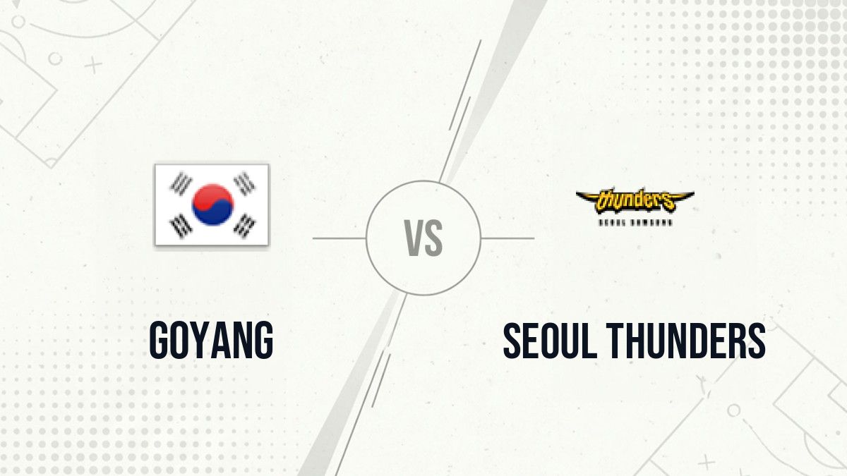 Pronostic Goyang Seoul Thunders