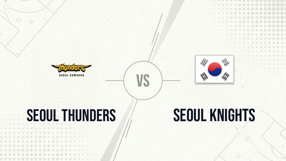 Pronostic Seoul Thunders Seoul Knights