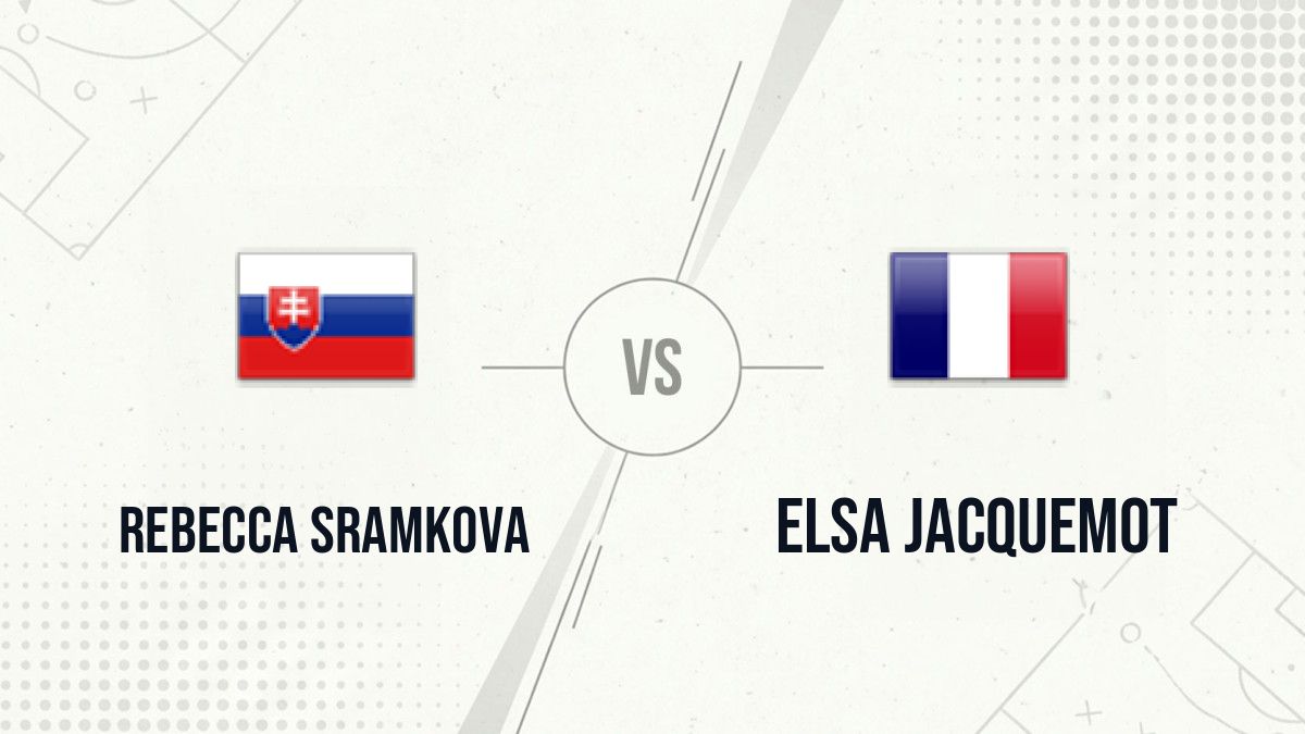 Pronostic Rebecca Sramkova Elsa Jacquemot