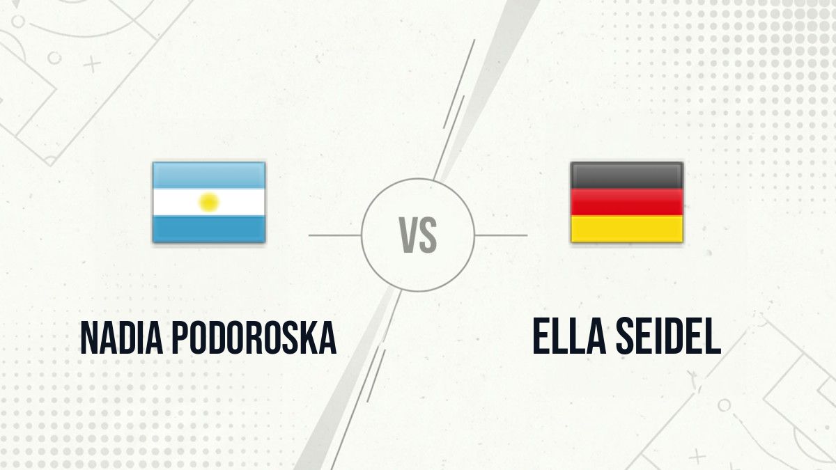 Pronostic Nadia Podoroska Ella Seidel