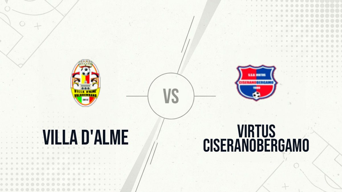 Pronostic Villa D'Alme Virtus CiseranoBergamo